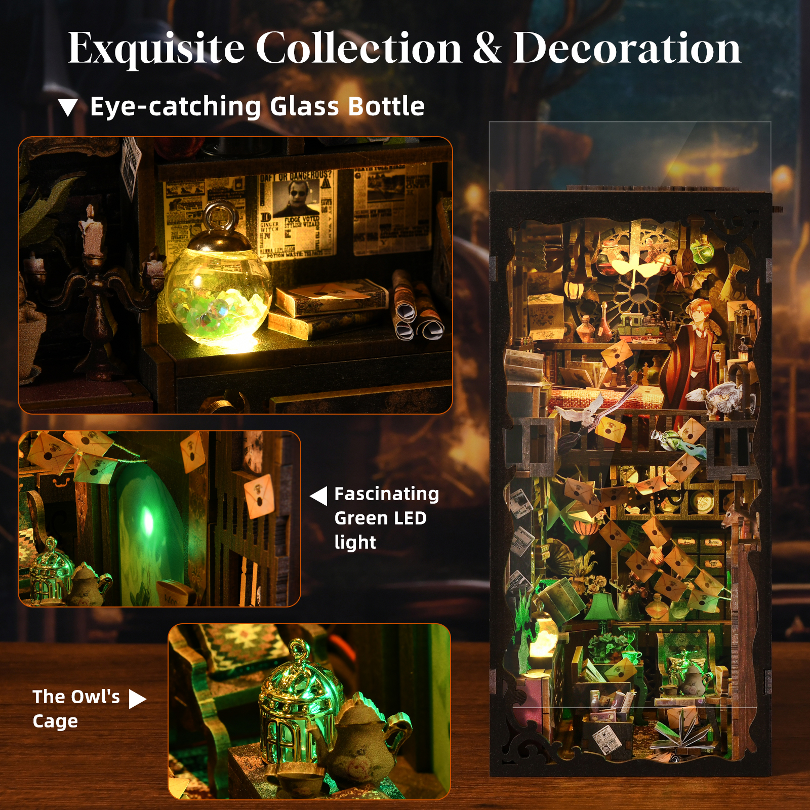 The House of Magic DIY Book Nook Kit-Book Nook World