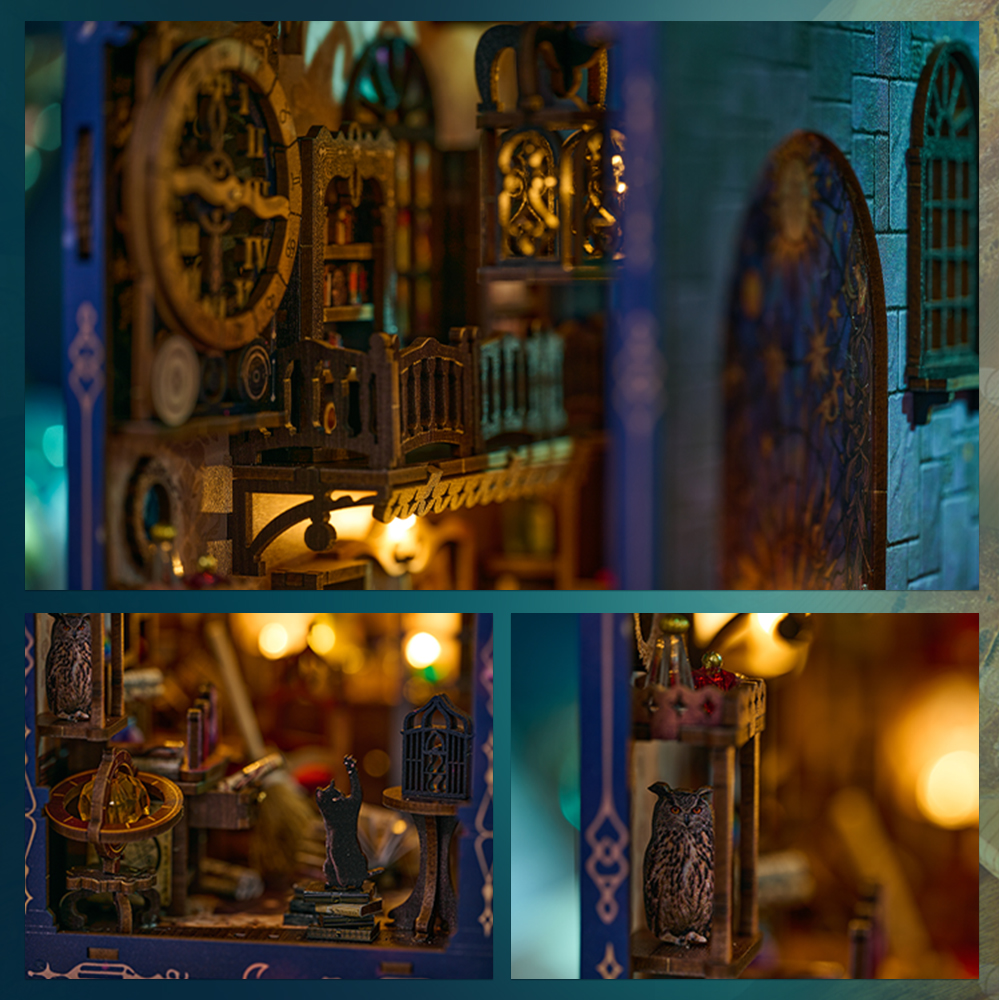 Magic Research Society DIY Book Nook Kit-Book Nook World