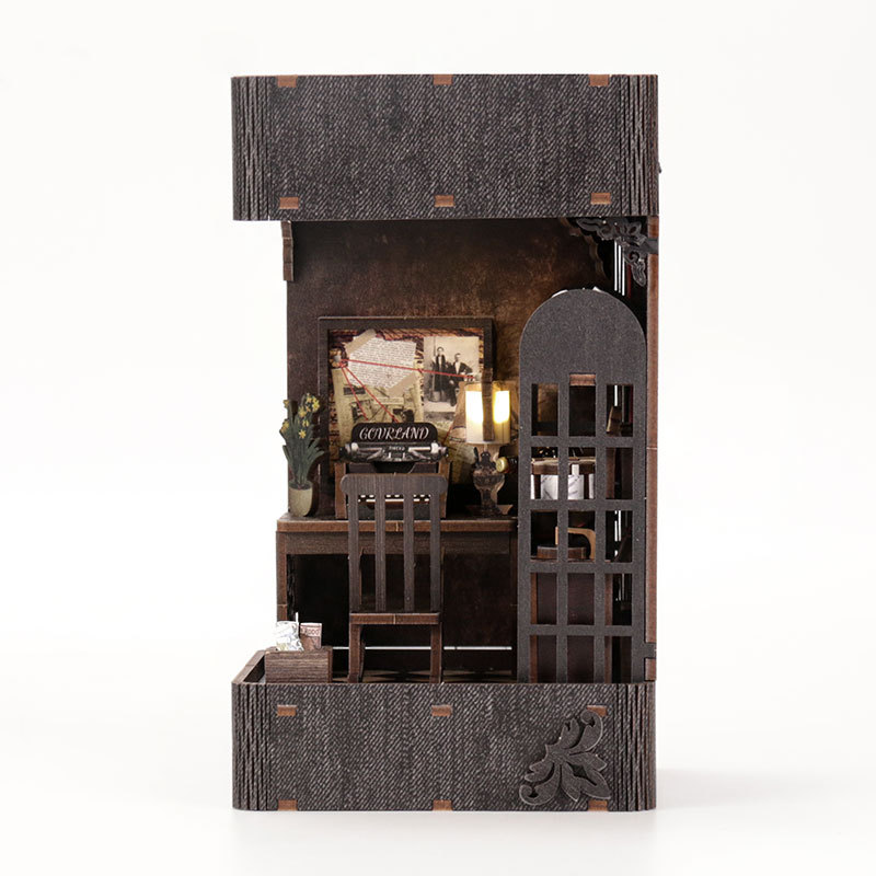 Detective Agency DIY Dollhouse Book Nook Kit-Book Nook World