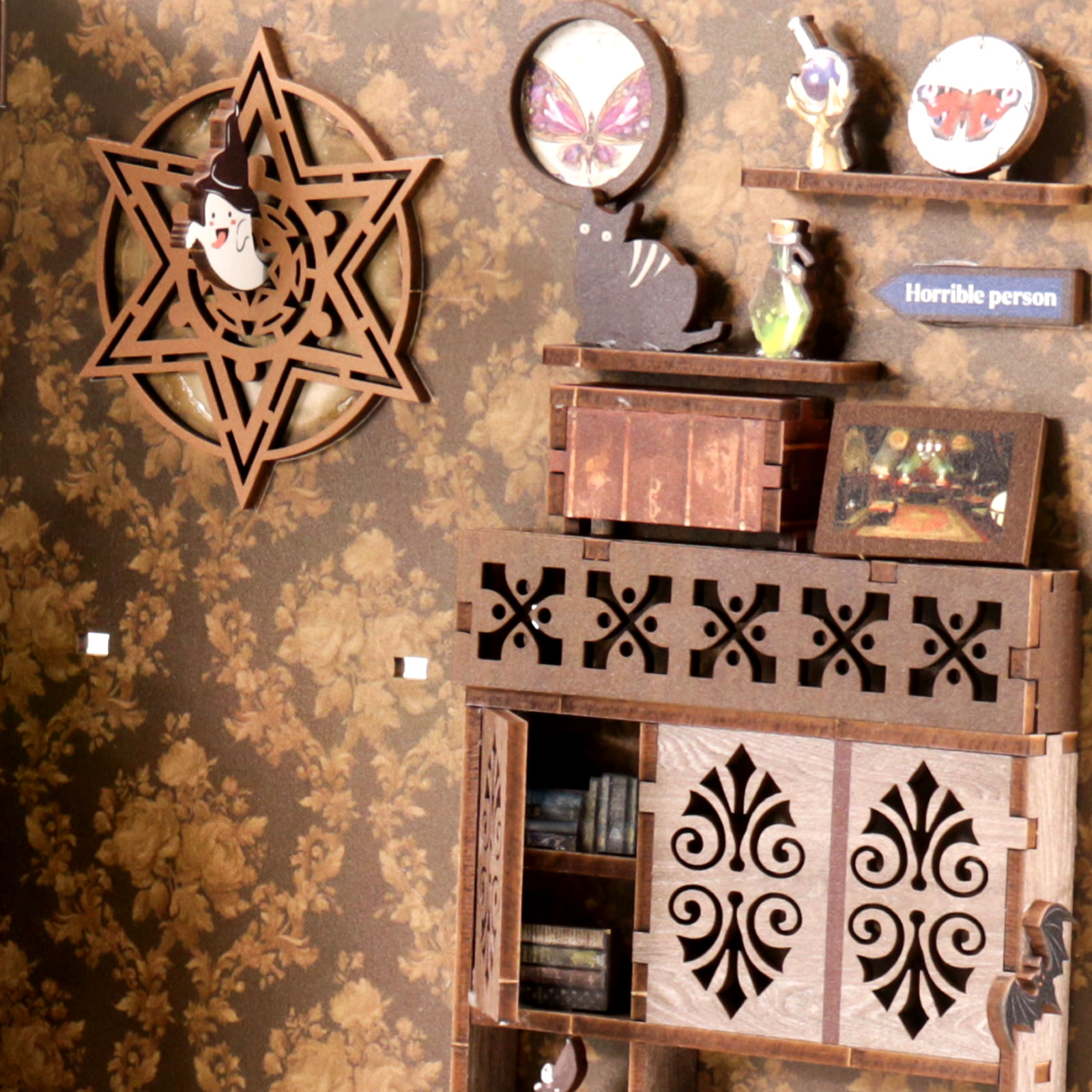 Magic Night DIY Book Nook Kit-Book Nook World