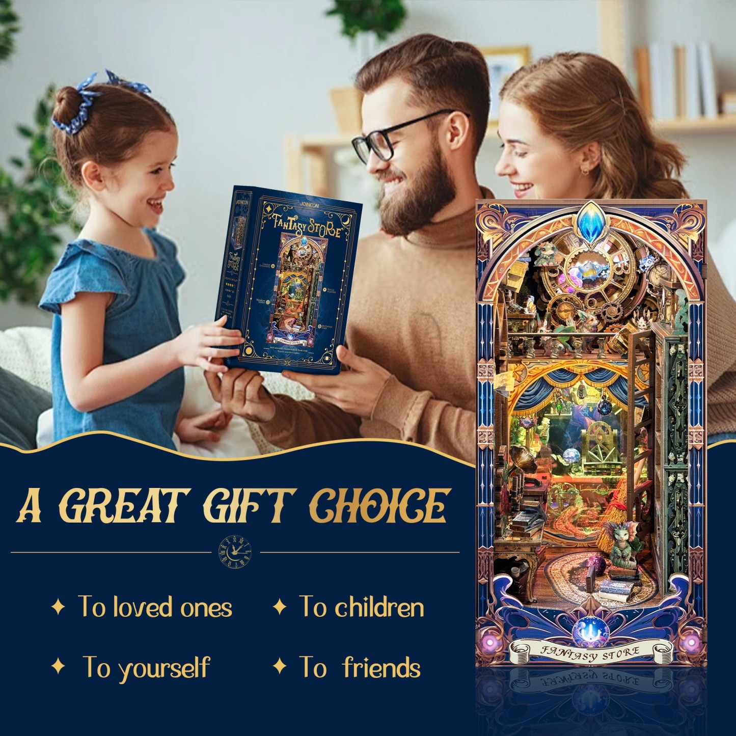 Fantasy Store DIY Book Nook Kit(Dust cover included)-Book Nook World