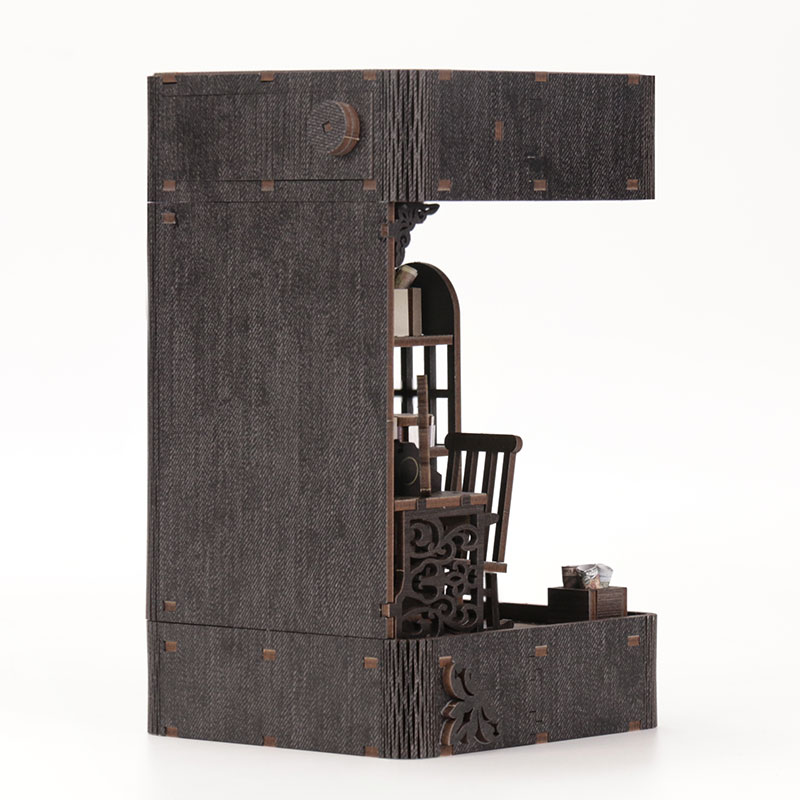 Detective Agency DIY Dollhouse Book Nook Kit-Book Nook World