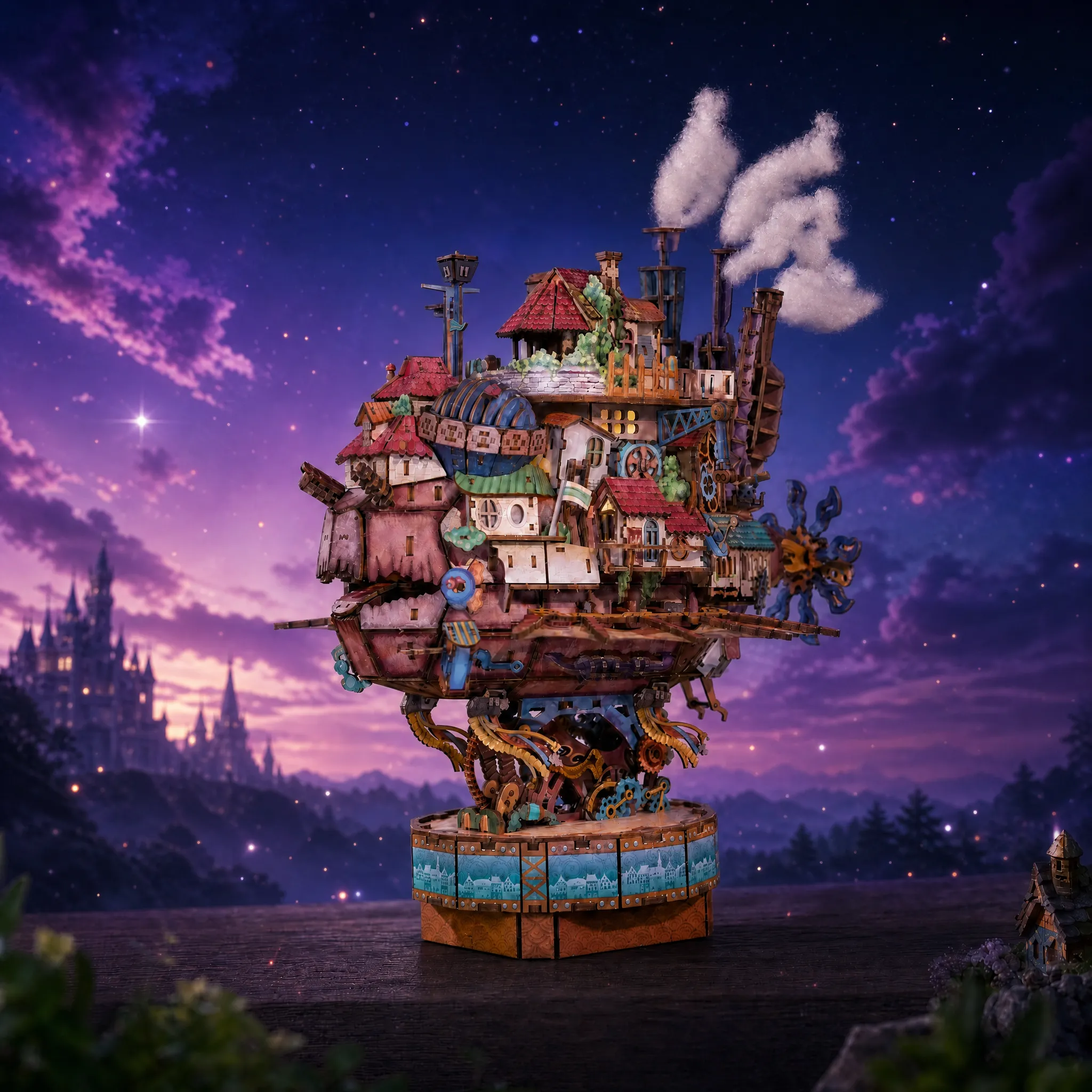 3D Mechanical Wooden Puzzle Kits for Adults