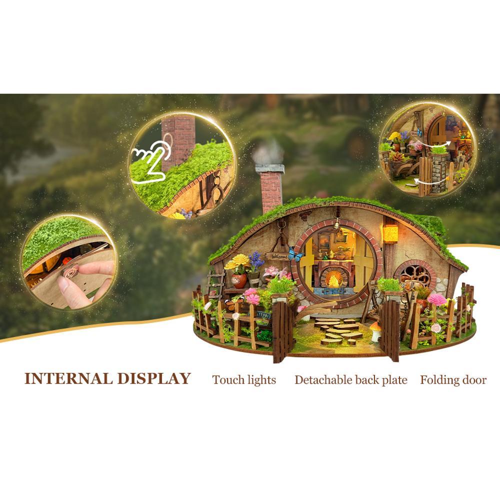 The Magic Ring Mini House Kit l DIY Miniature Kit
