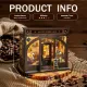 Mystic Coffee Shop DIY Miniature Dollhouse Kit