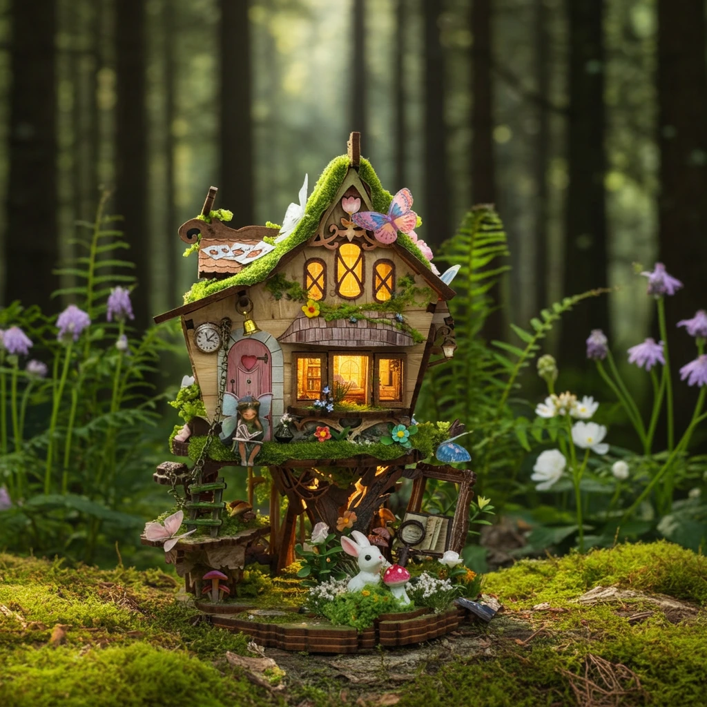 Garden House Miniature Kit