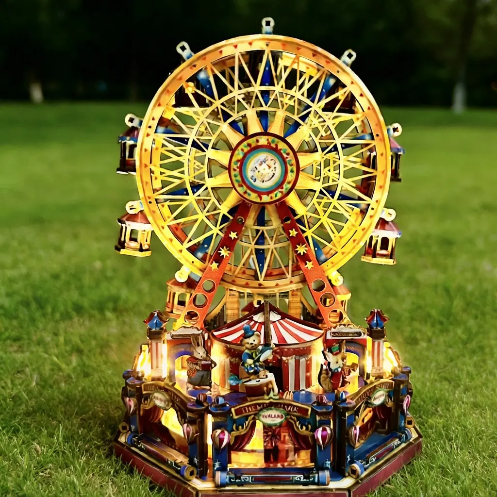 3D Mechanical Wooden Puzzle Kit