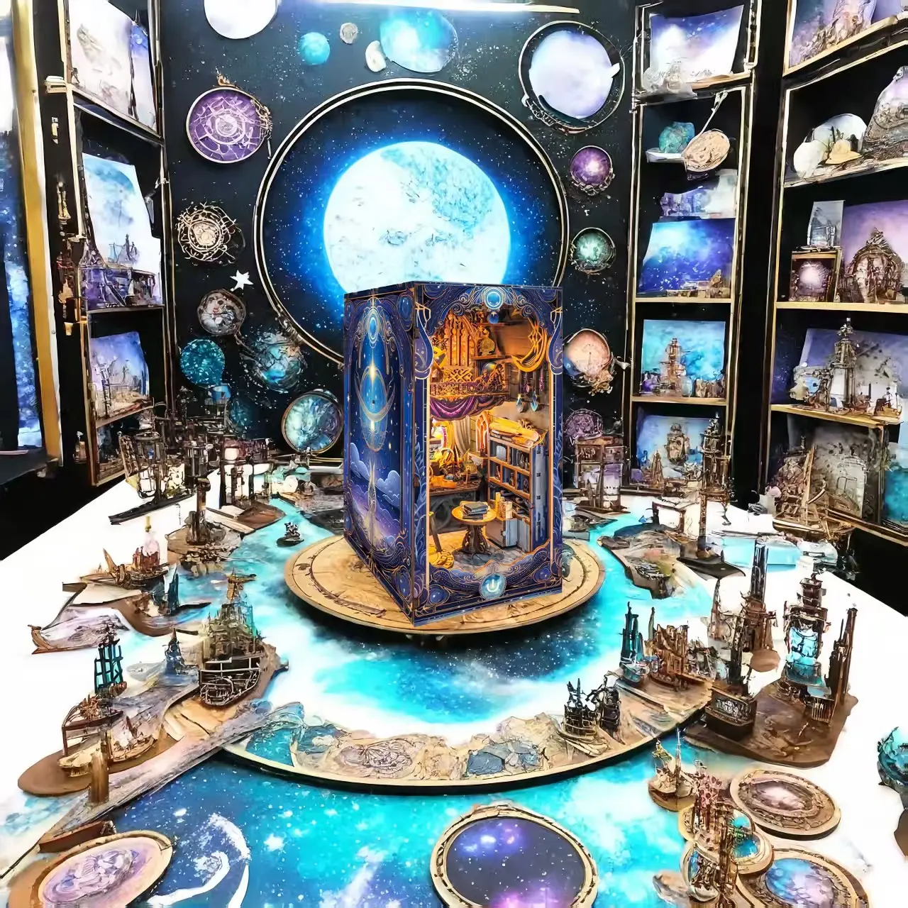 Star Map Secrets DIY Book Nook Kit
