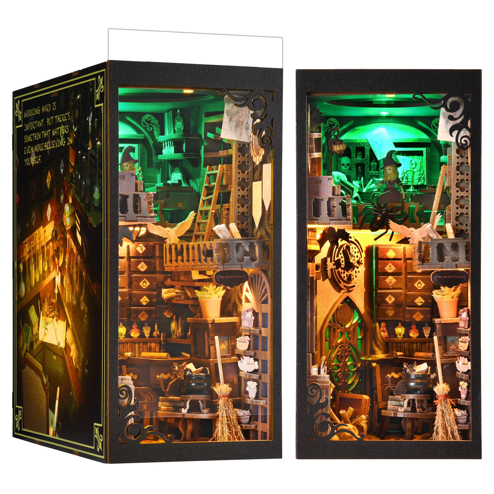 The Monster's House | DIY Book Nook Kit-Book Nook World