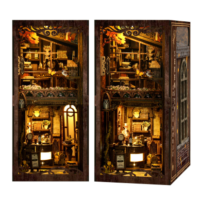 Serenity Coffee House DIY Book Nook Kit-Book Nook World