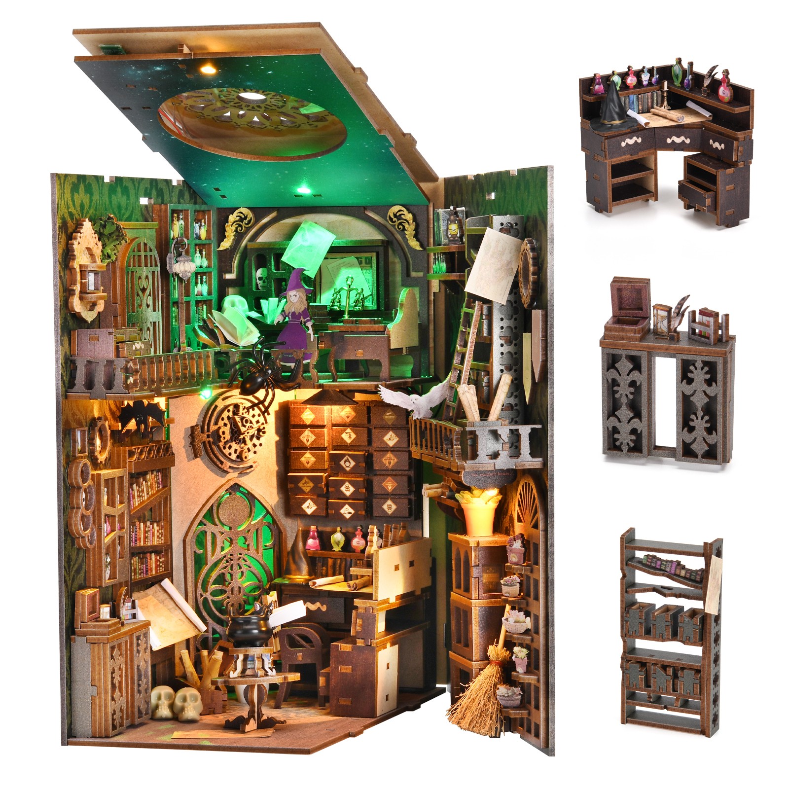 The Monster's House | DIY Book Nook Kit-Book Nook World