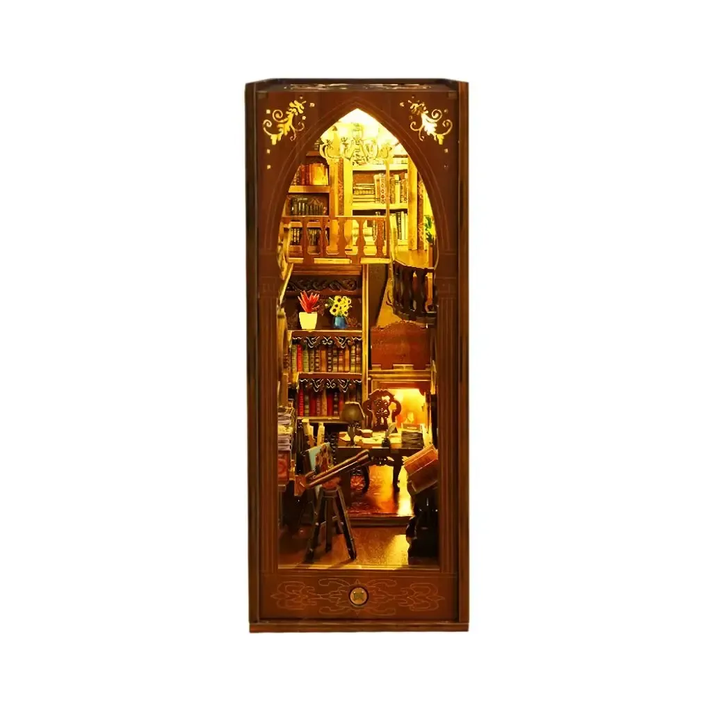 Library of Books DIY Book Nook Kit build details