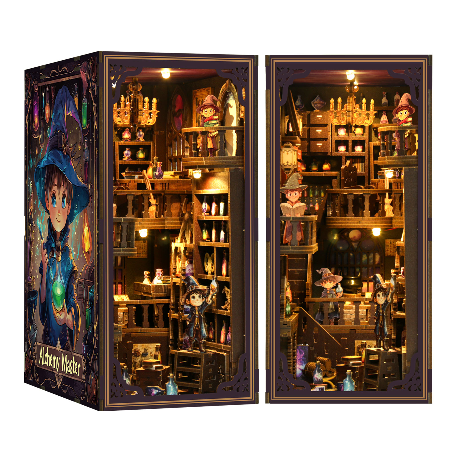 Magic Series: Alchemy Master DIY Book Nook Kit-Book Nook World
