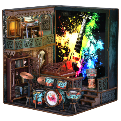Explosive Notes DIY Book Nook Kit-Book Nook World