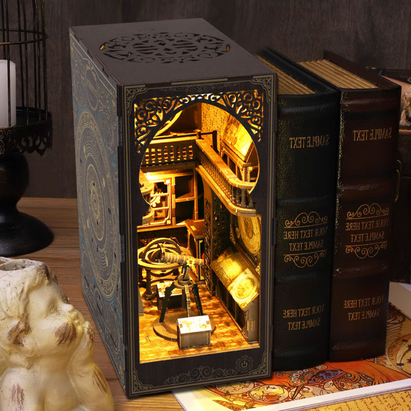 Astronomy Museum DIY Book Nook Kit-Book Nook World