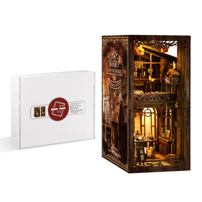 Serenity Coffee House DIY Book Nook Kit-Book Nook World