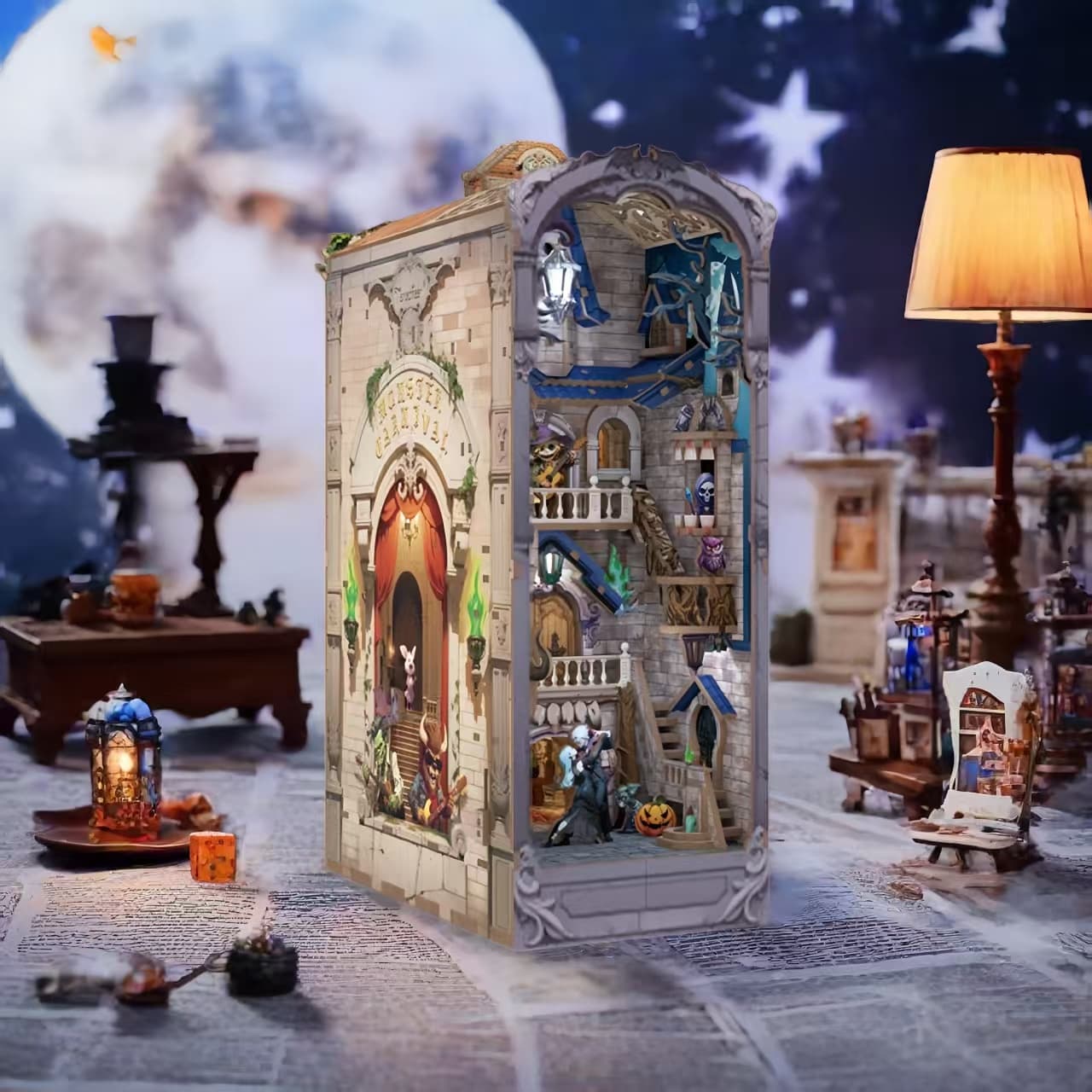 Monster Carnival DIY Book Nook Kit