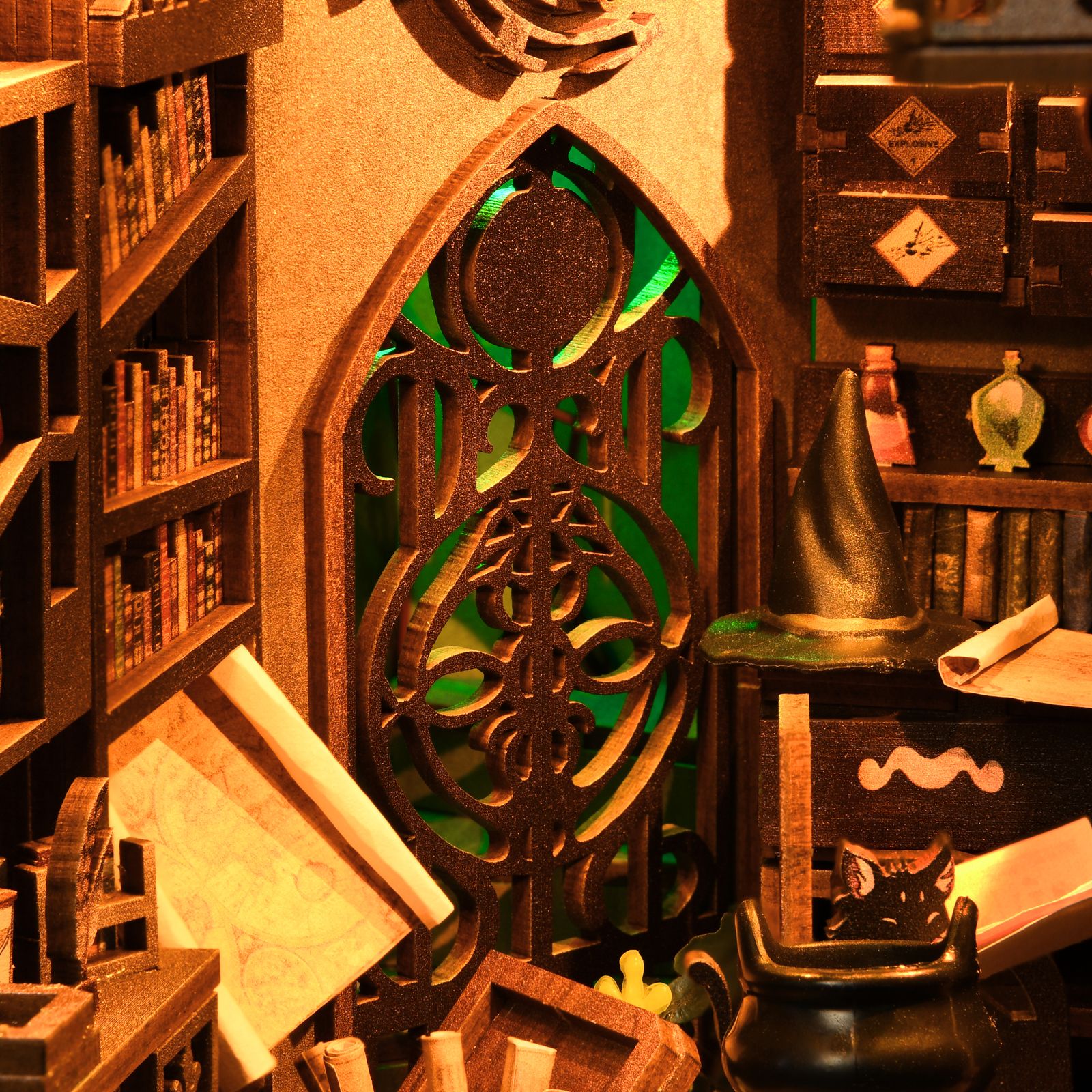 The Monster's House | DIY Book Nook Kit-Book Nook World
