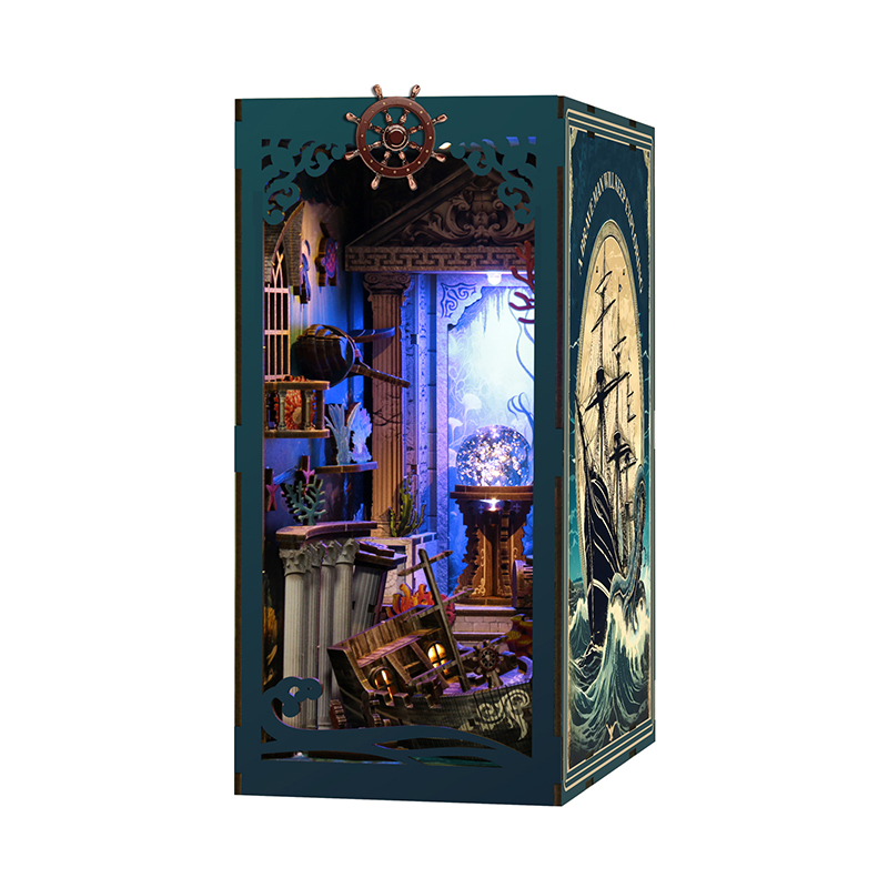 Riddle on the Seabed DIY Book Nook Kit-Book Nook World