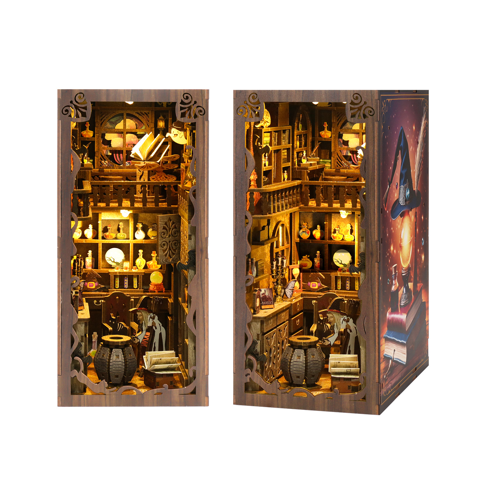 Magic Night DIY Book Nook Kit-Book Nook World