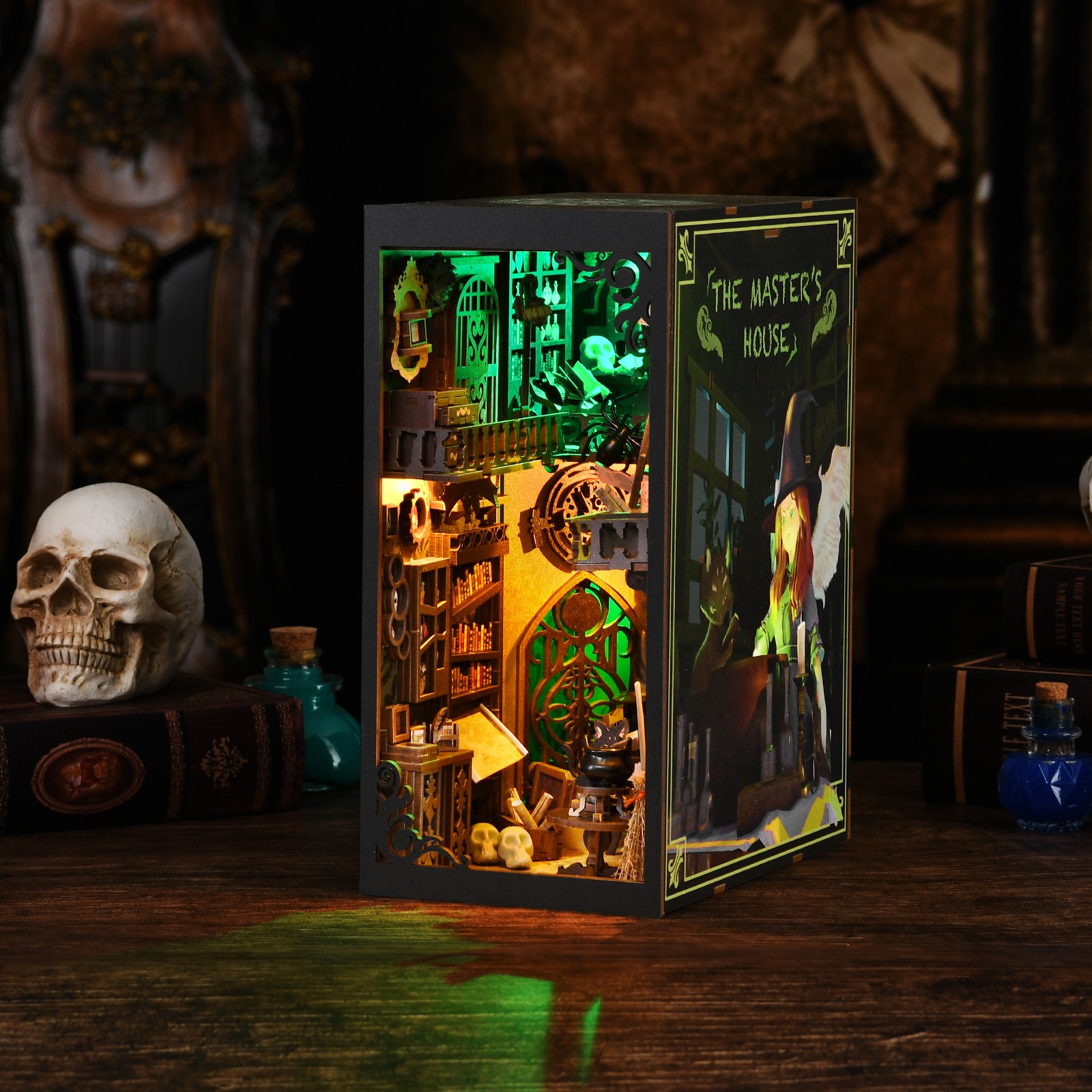 The Monster's House | DIY Book Nook Kit-Book Nook World