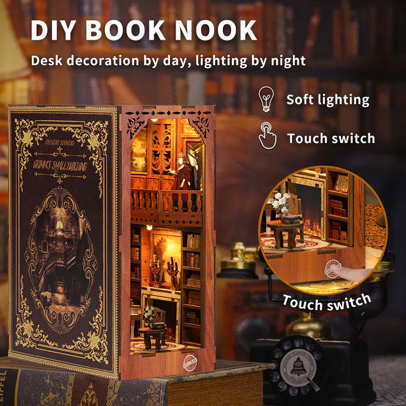 Grimm's House DIY Book Nook Kit-Book Nook World