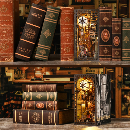 Uncle Peter’s Warehouse DIY Book Nook Kit-Book Nook World