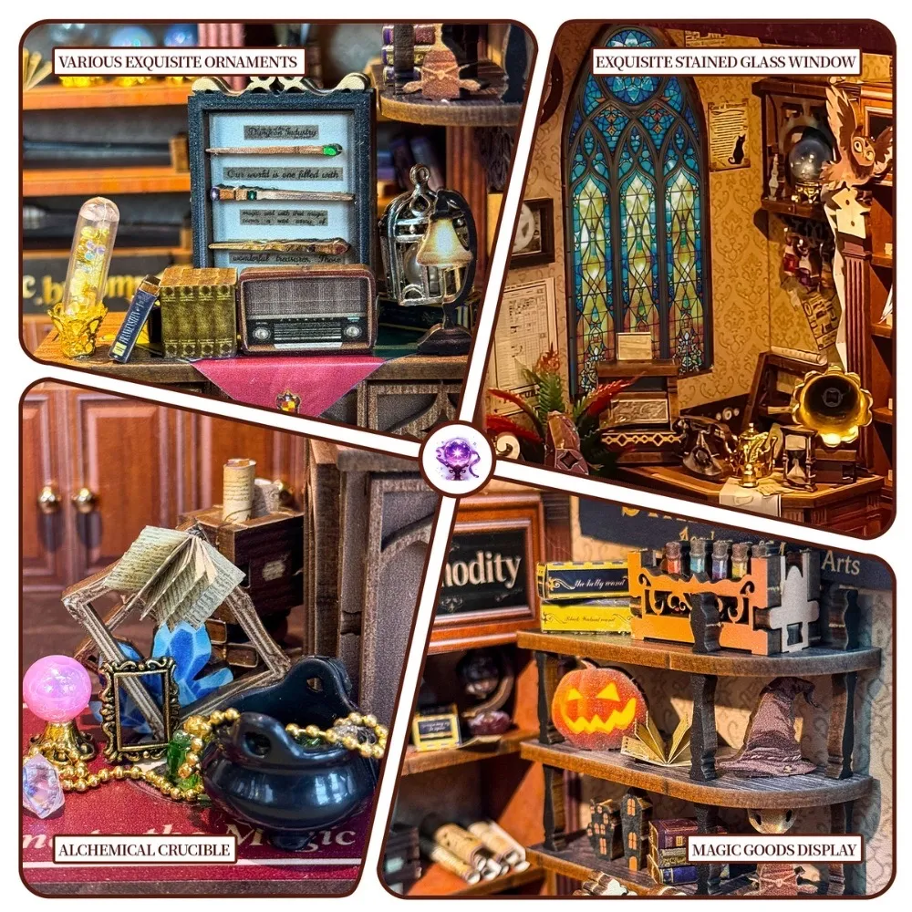 Magic Boutique DIY Mini House | DIY Miniature Kit