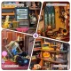 Magische Boutique – Minihaus zum Selberbauen | Miniatur-Bastelset