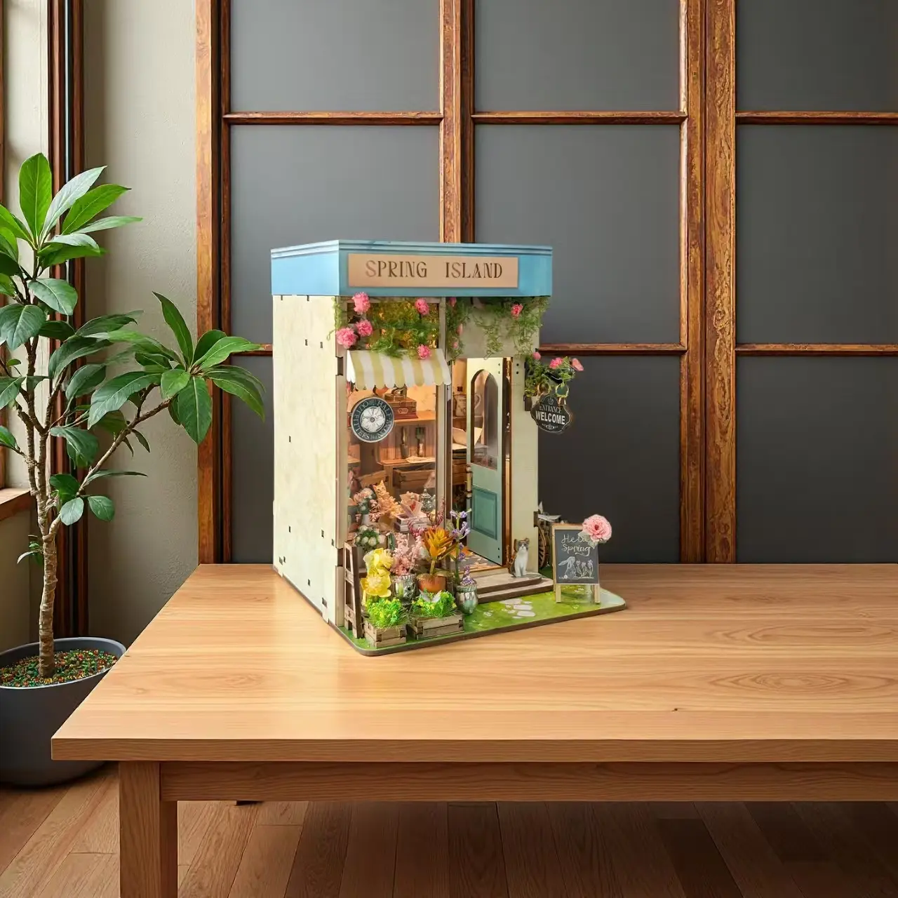 Spring Island DIY Book Nook Kit