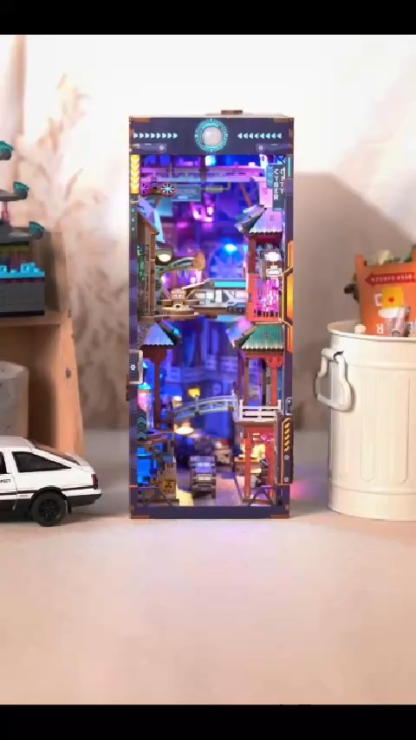 Cyber City DIY Book Nook Kit