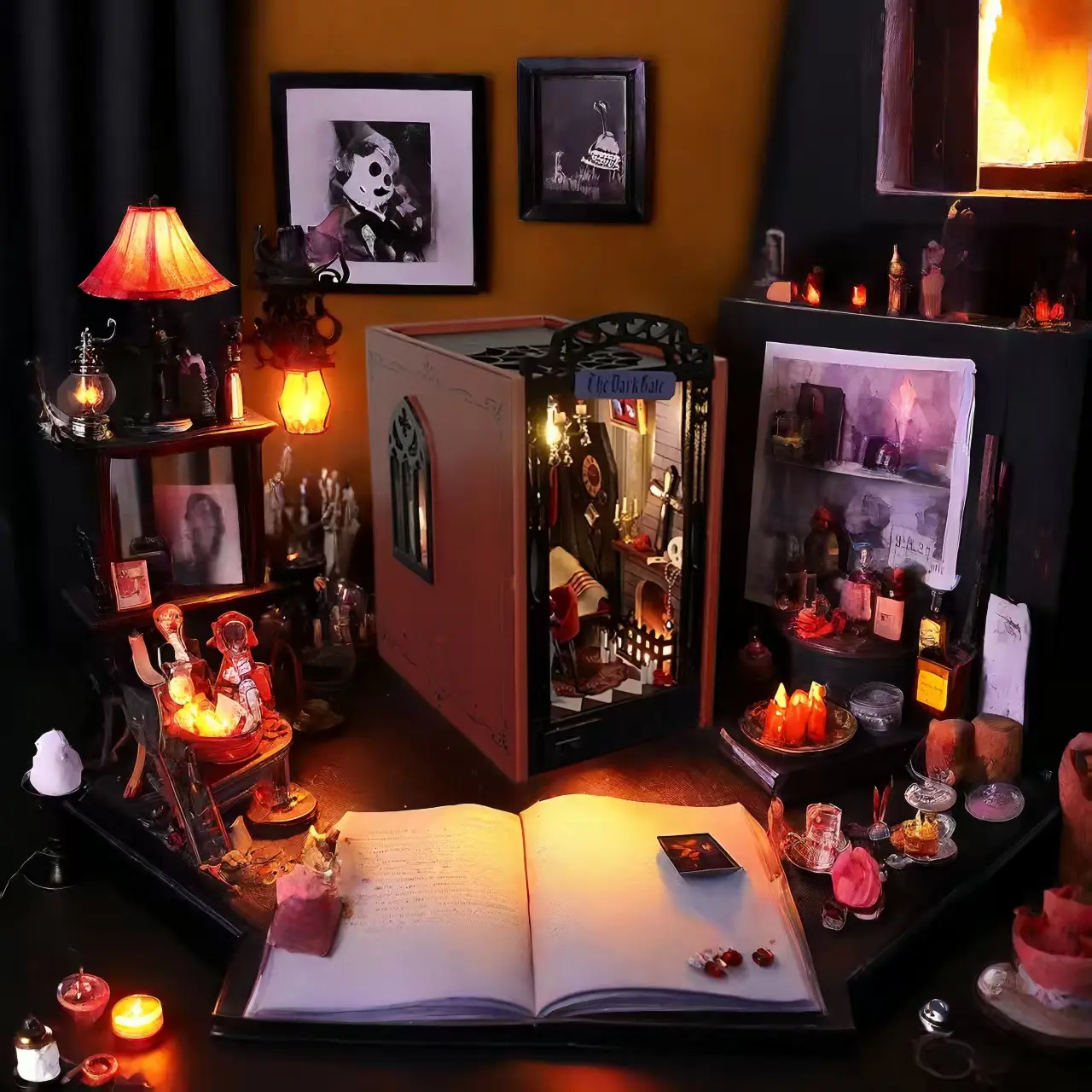 The Dark Gate DIY Book Nook Kit