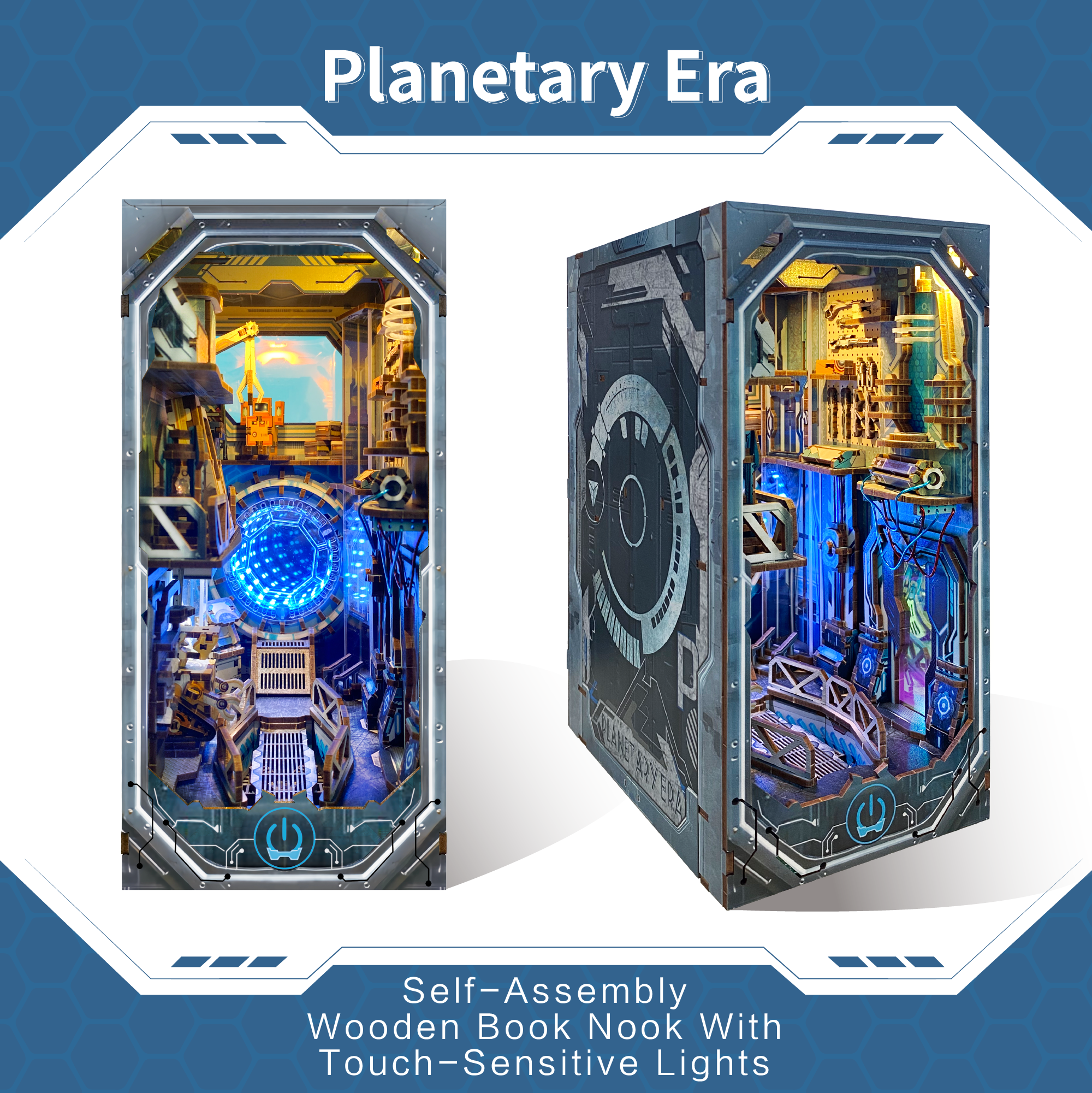 Planetary Era DIY Book Nook Kit-Book Nook World