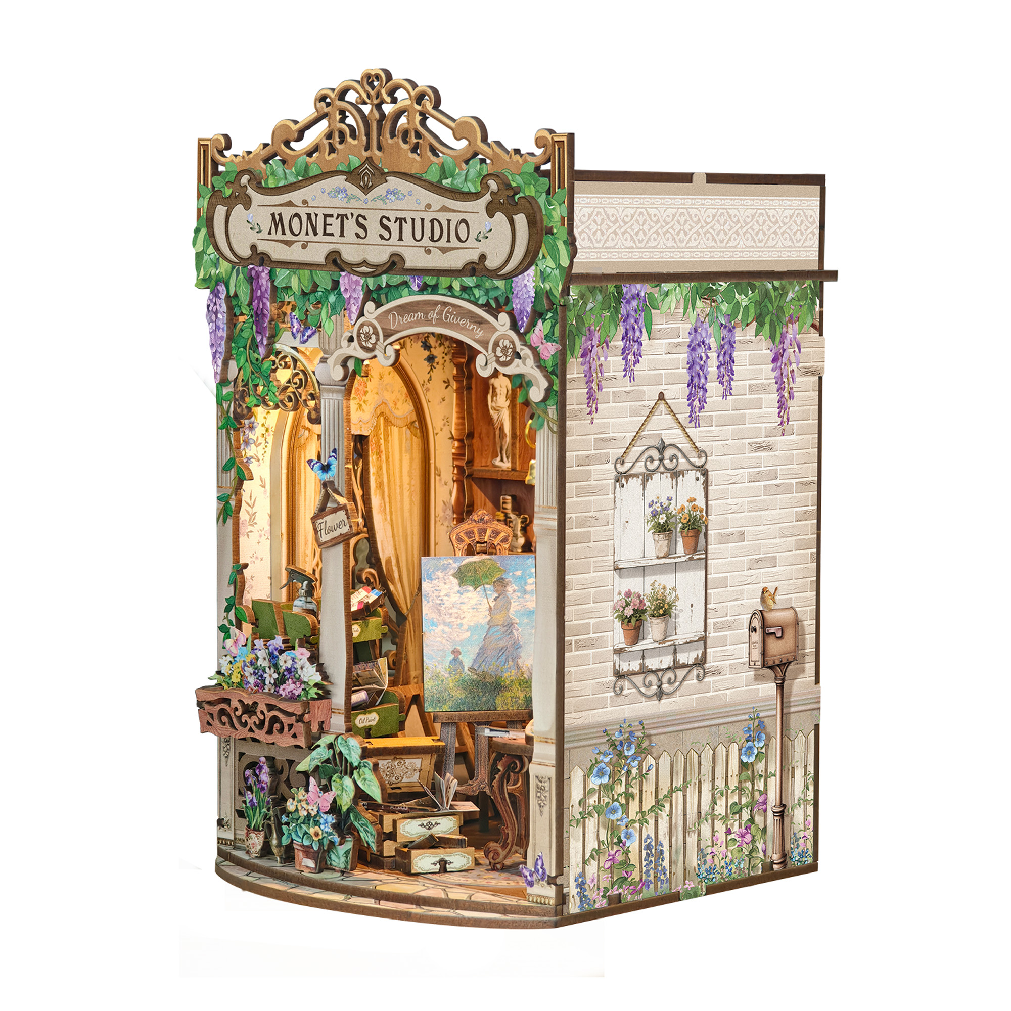 Monet's Impression DIY Book Nook Kit