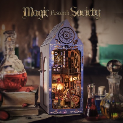 Magic Research Society DIY Book Nook Kit-Book Nook World