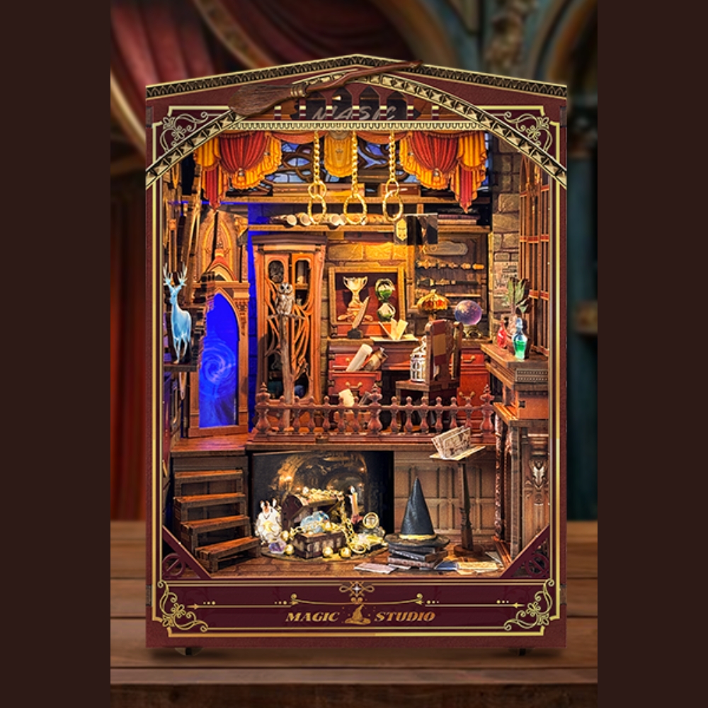 Magic Studio Book Nook Kit-Book Nook World