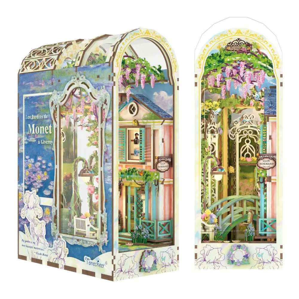 Giverny Garden DIY Book Nook Kit