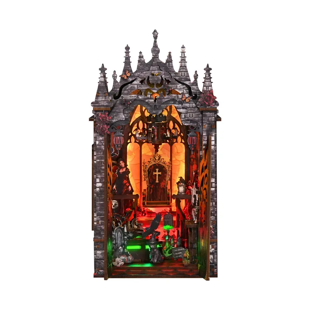 Dark Castle DIY Book Nook Kit build details