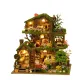 Time Treehouse DIY Mini House Kit l DIY Miniature Kit