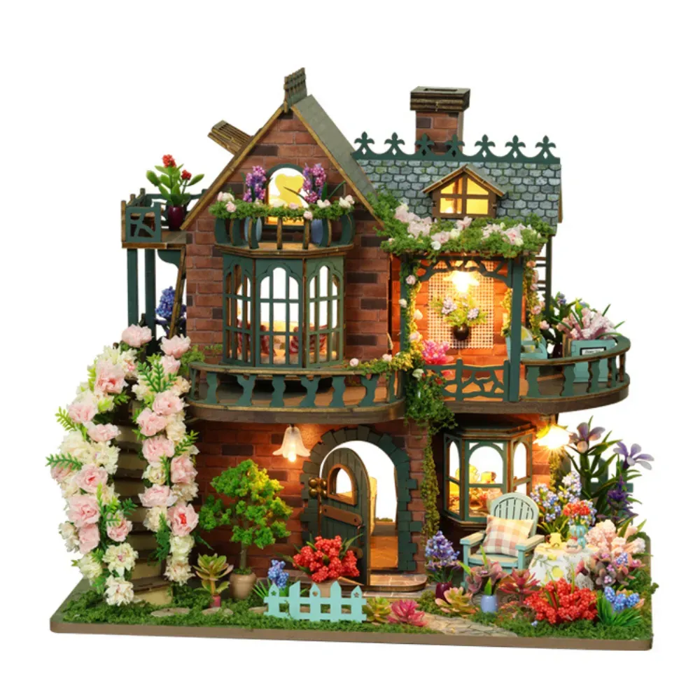 Fairy Garden DIY Mini House Kit l DIY Miniature Kit build details