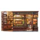 Corner Coffee Shop DIY Book Nook Kit