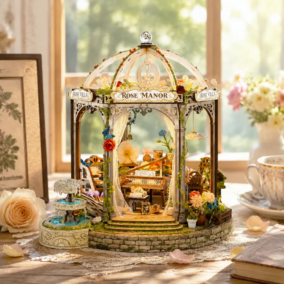 A Romantic Rose Manor Retreat