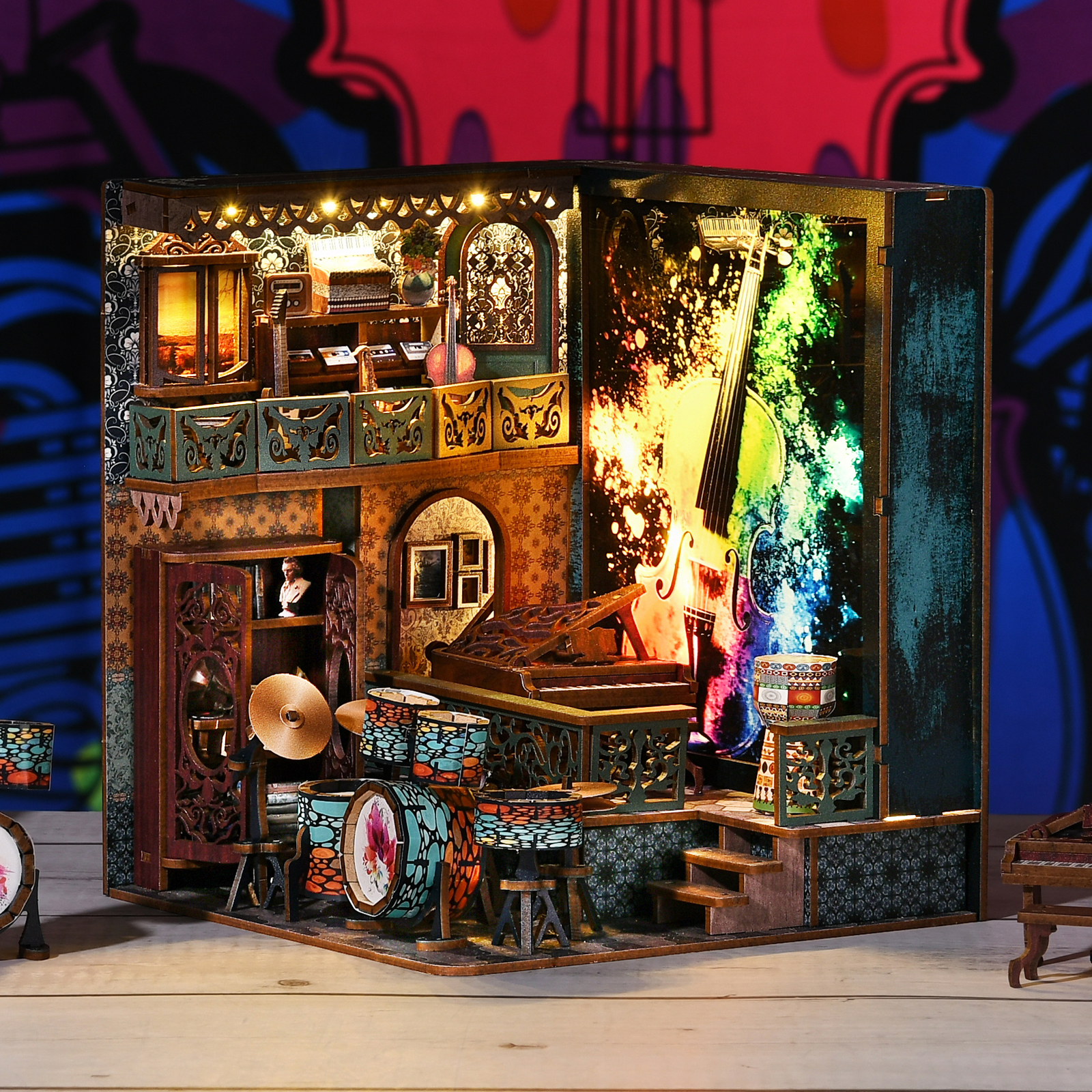 Explosive Notes DIY Book Nook Kit-Book Nook World