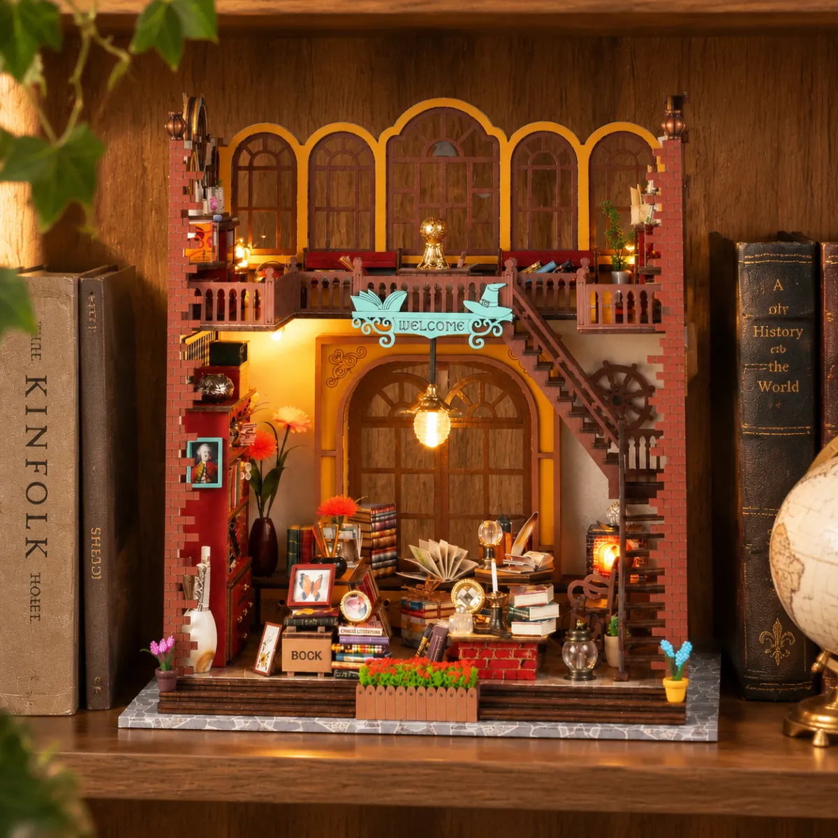 A Cozy Magic Shack Display