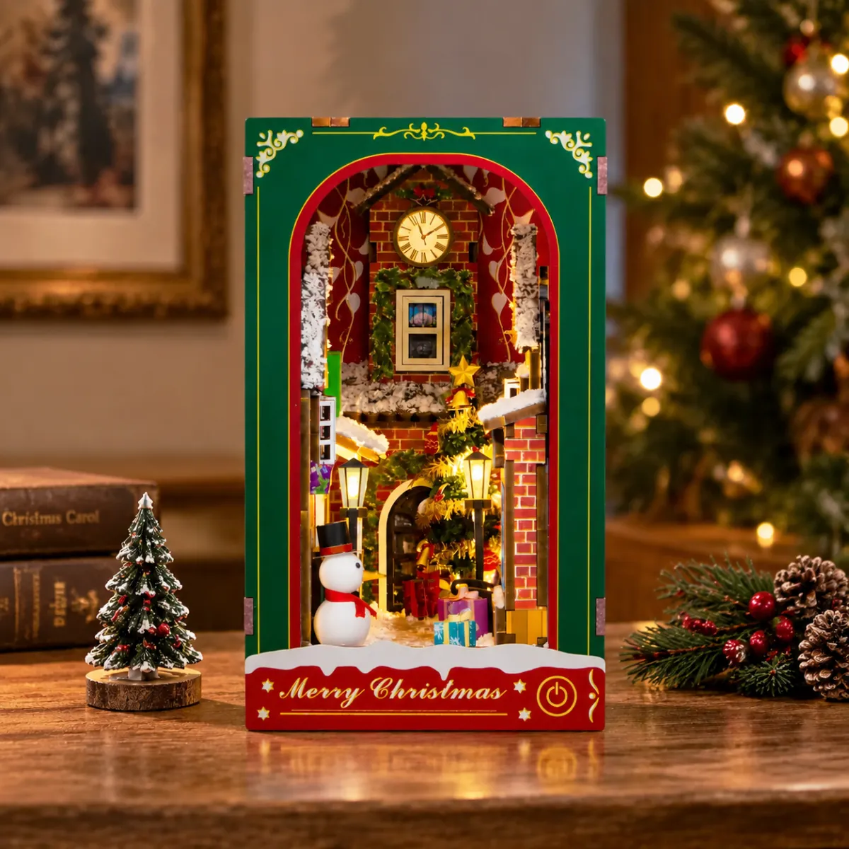 A Cozy Christmas Village Retreat