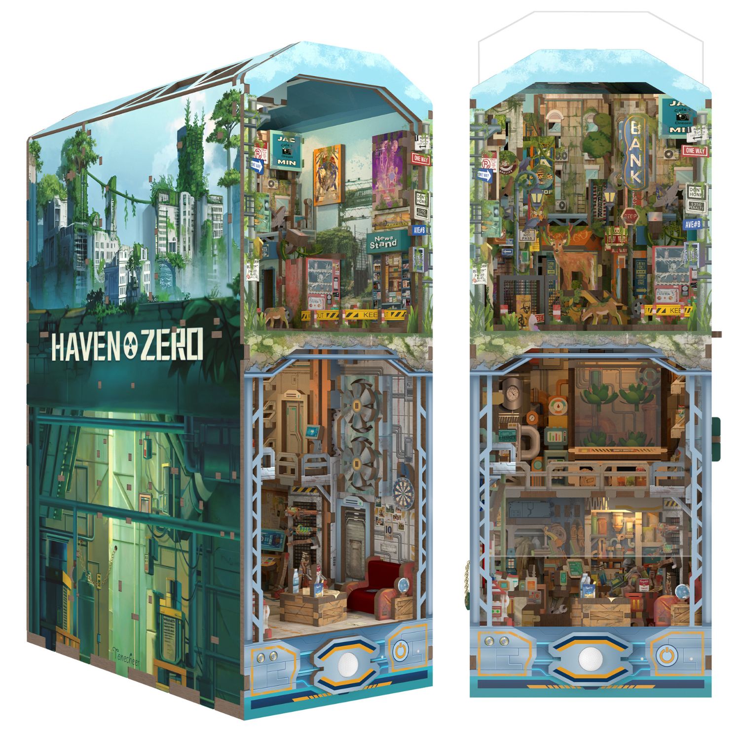Haven Zero DIY Book Nook Kit-Book Nook World