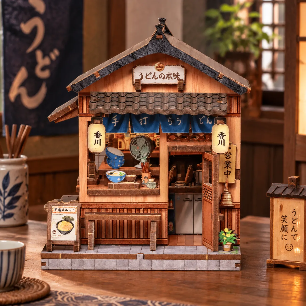 Authentieke Kagawa Udon-winkel
