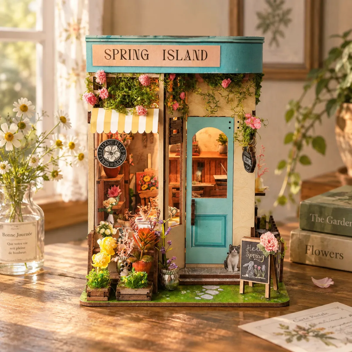 Charming Spring Flower Retreat
