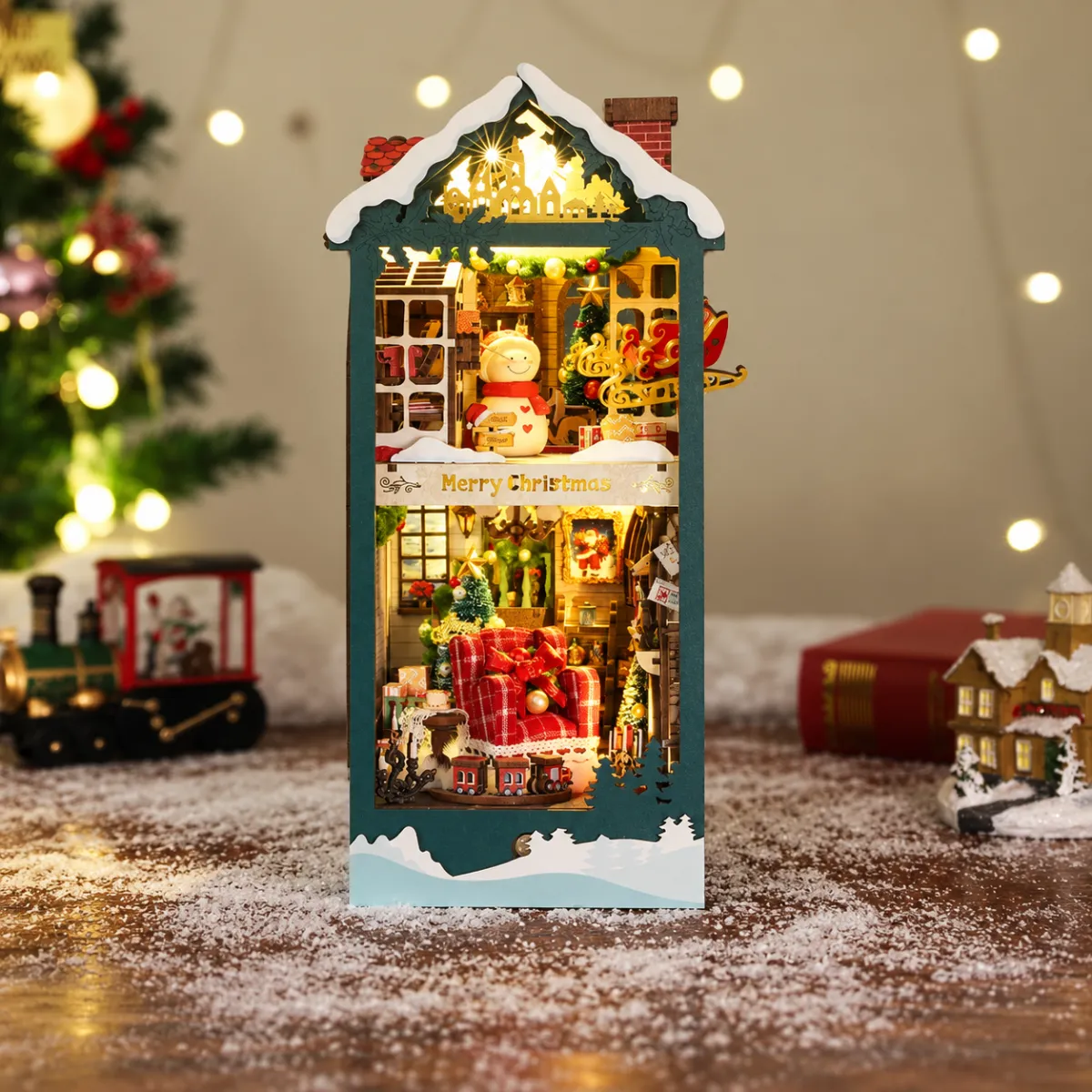 Een gezellig kerstverblijf