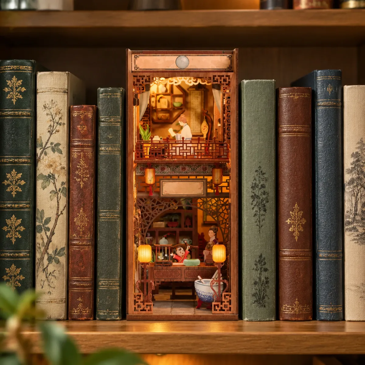 Cozy Traditional Study Retreat